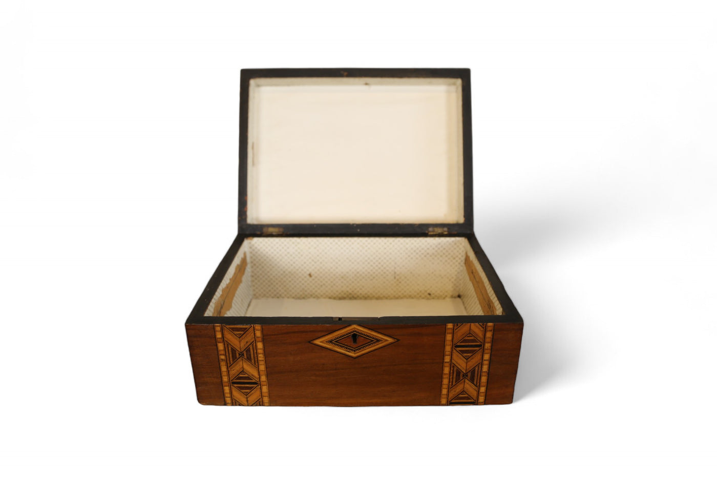 Walnut Marquetry Box