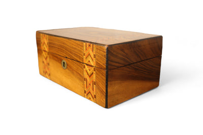 Walnut Marquetry Box