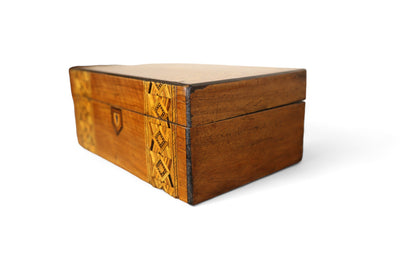 Walnut Marquetry Box