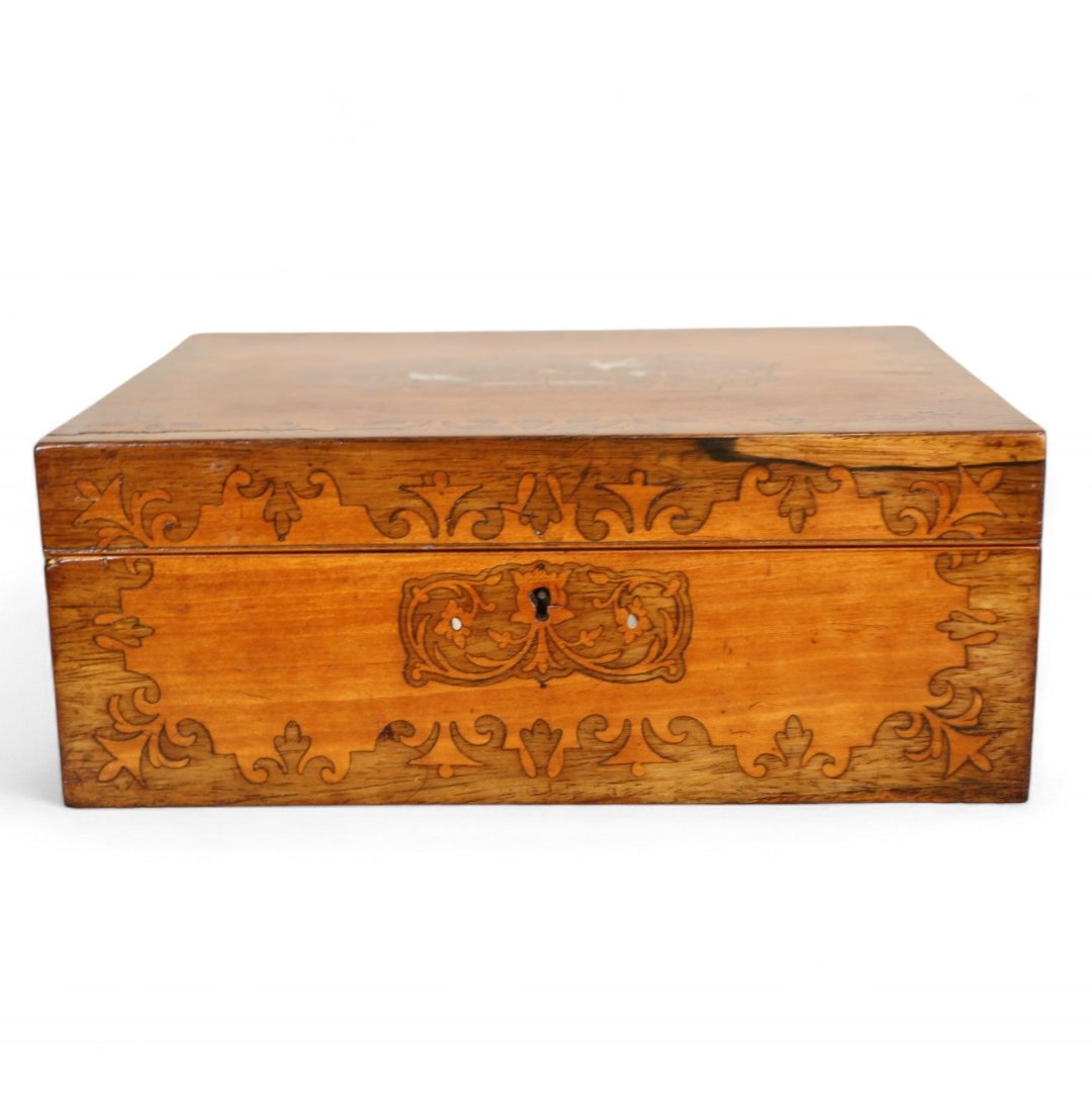 Inlaid Sewing Box