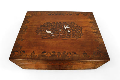 Inlaid Sewing Box