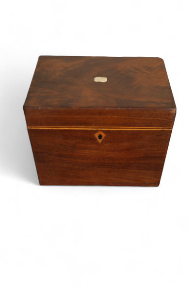 Single Cell Inlaid Tea Caddy