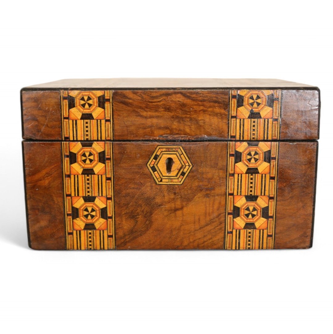 Marquetry Inlaid Box