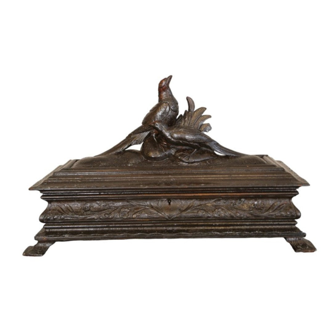 Black Forest Carved Glove Box