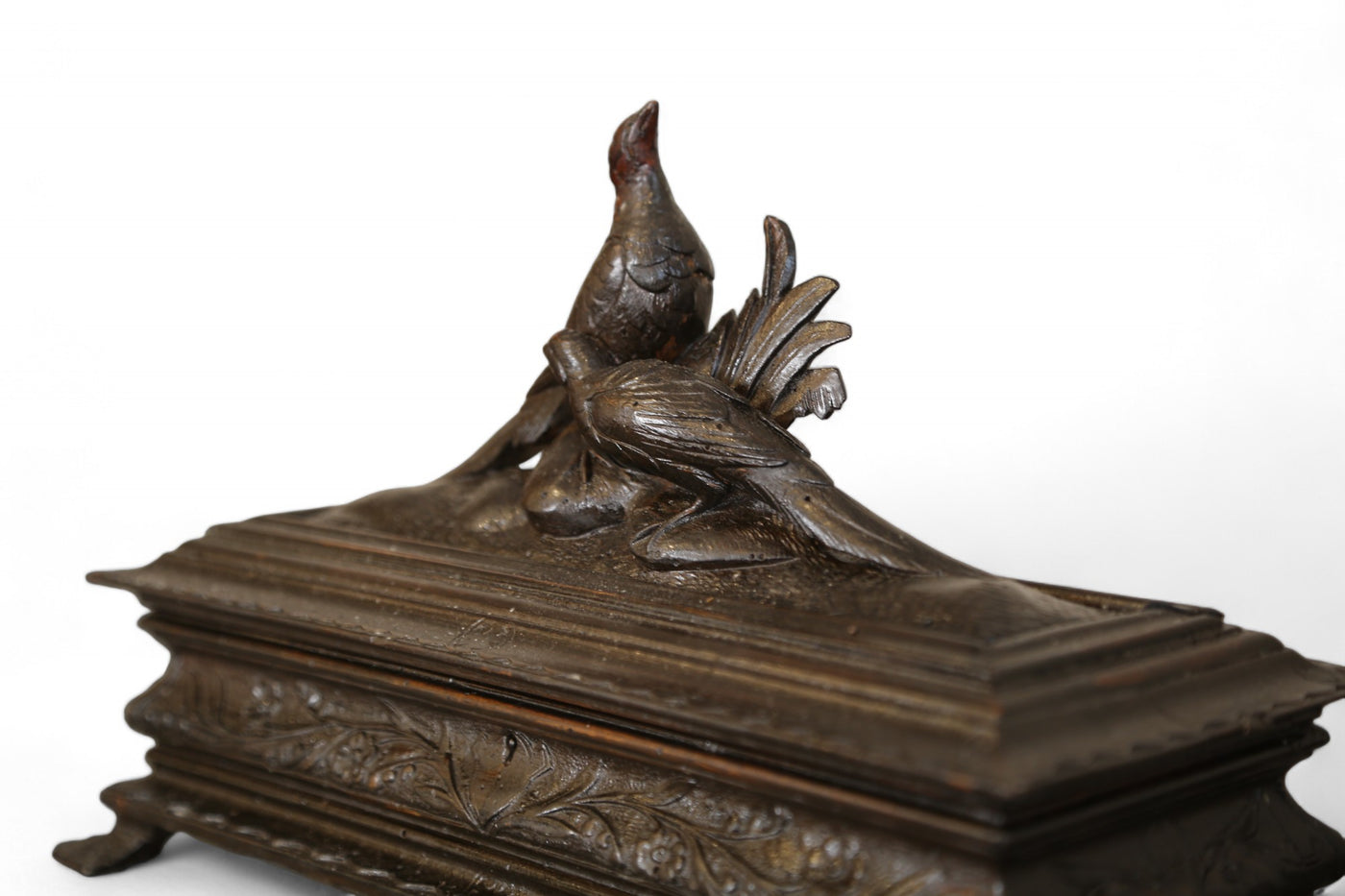 Black Forest Carved Glove Box