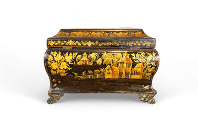 Regency Chinoiserie Box on Feet