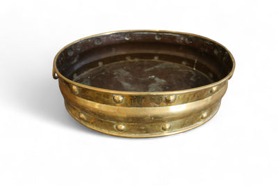 Brass Oval Planter