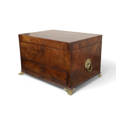 Regency Box with Gilt Feet and Handles