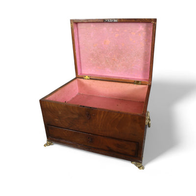 Regency Box with Gilt Feet and Handles