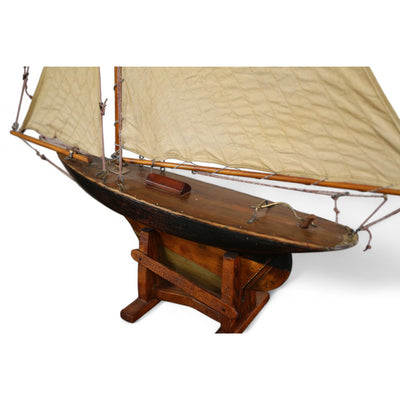 Antique Model Pond Yacht