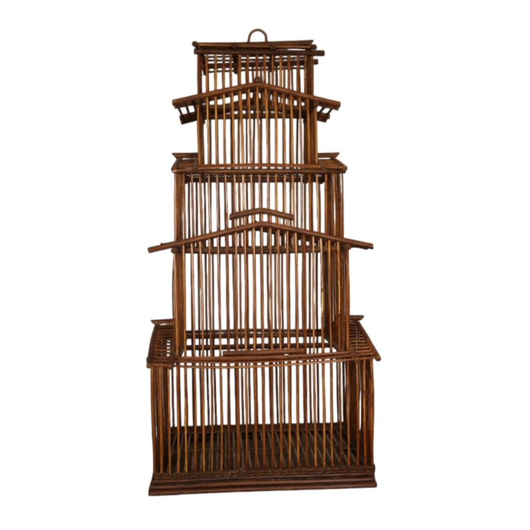 Chinese Bamboo Bird Cage