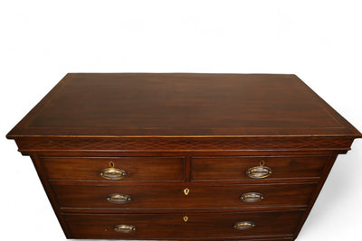 Inlaid Mahogany Chest