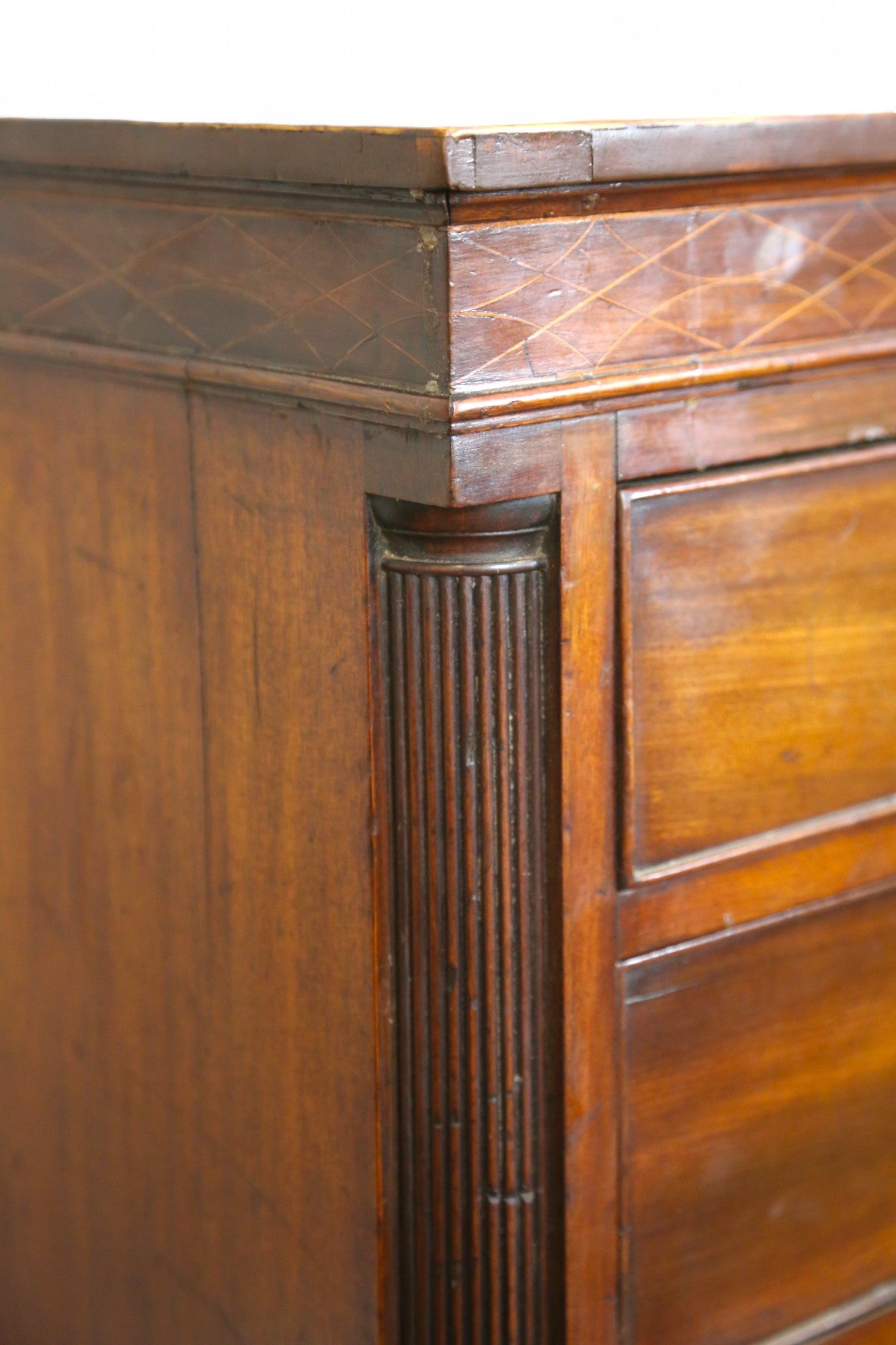 Inlaid Mahogany Chest