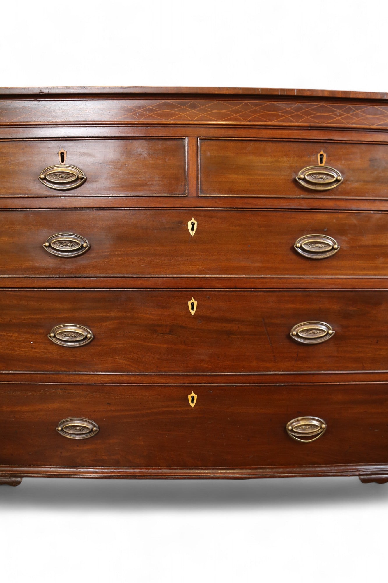 Inlaid Mahogany Chest