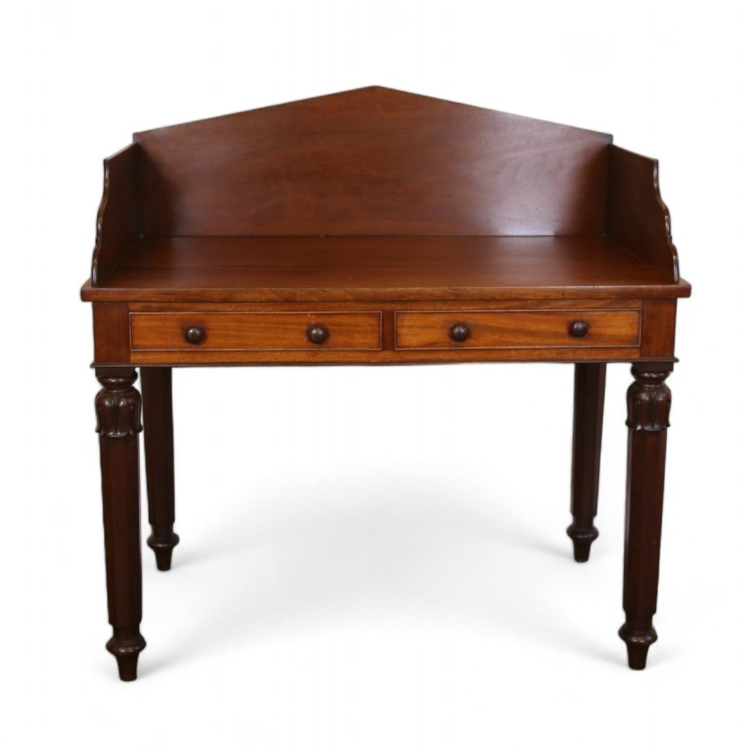 Mahogany Galleried Server