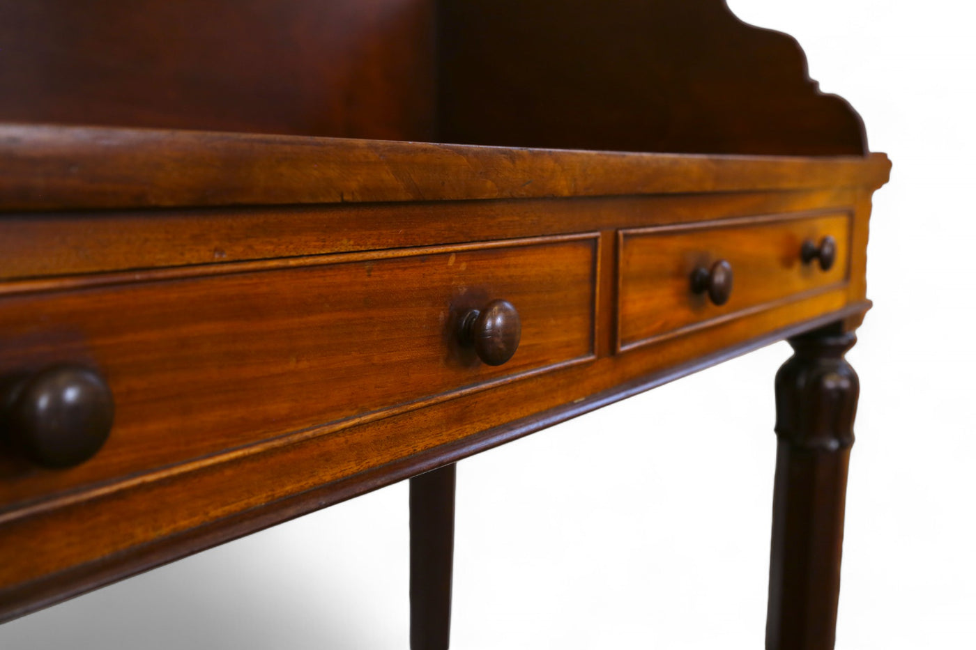 Mahogany Galleried Server